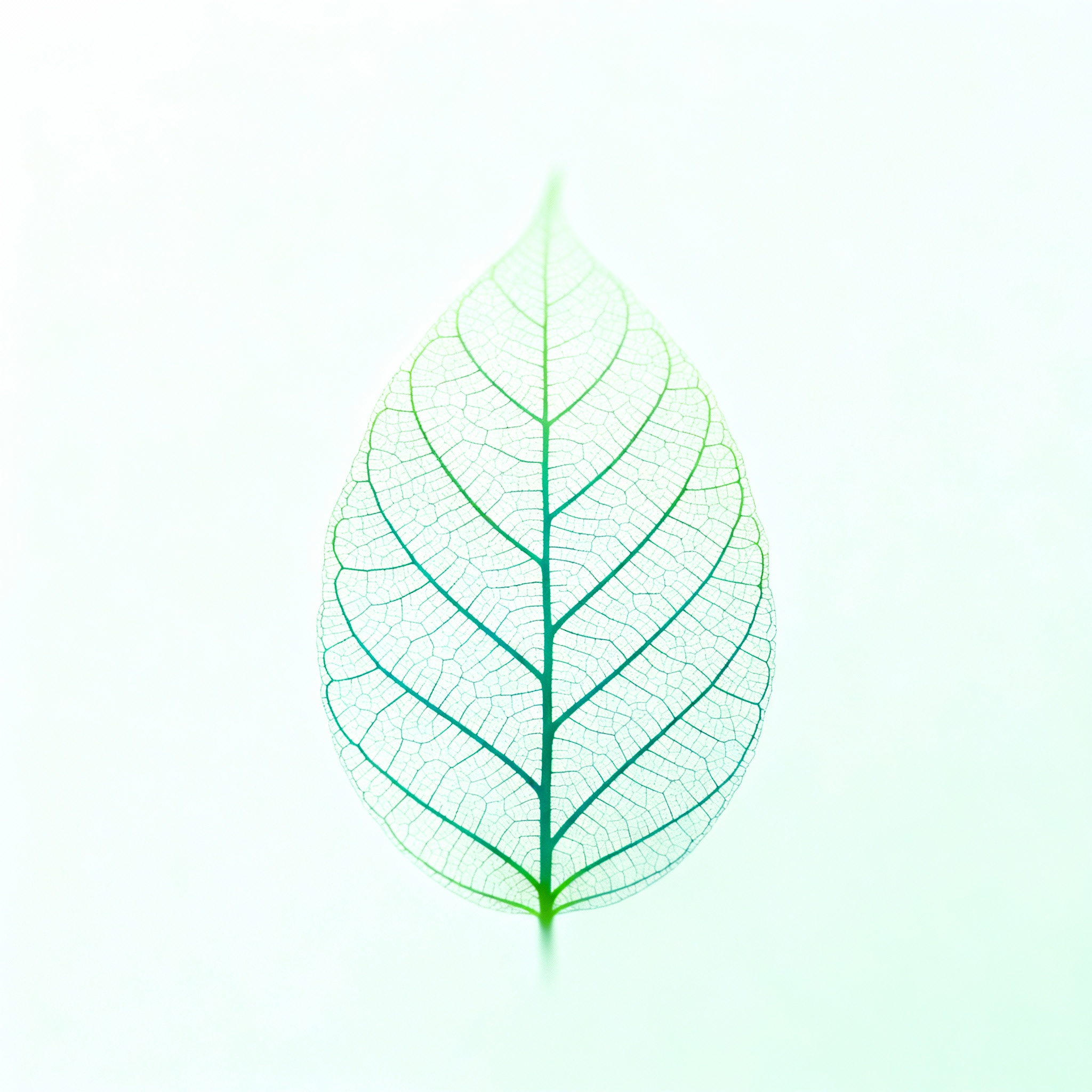 Clean eco cover with leaf‑network motif and sustainable ad scaling theme